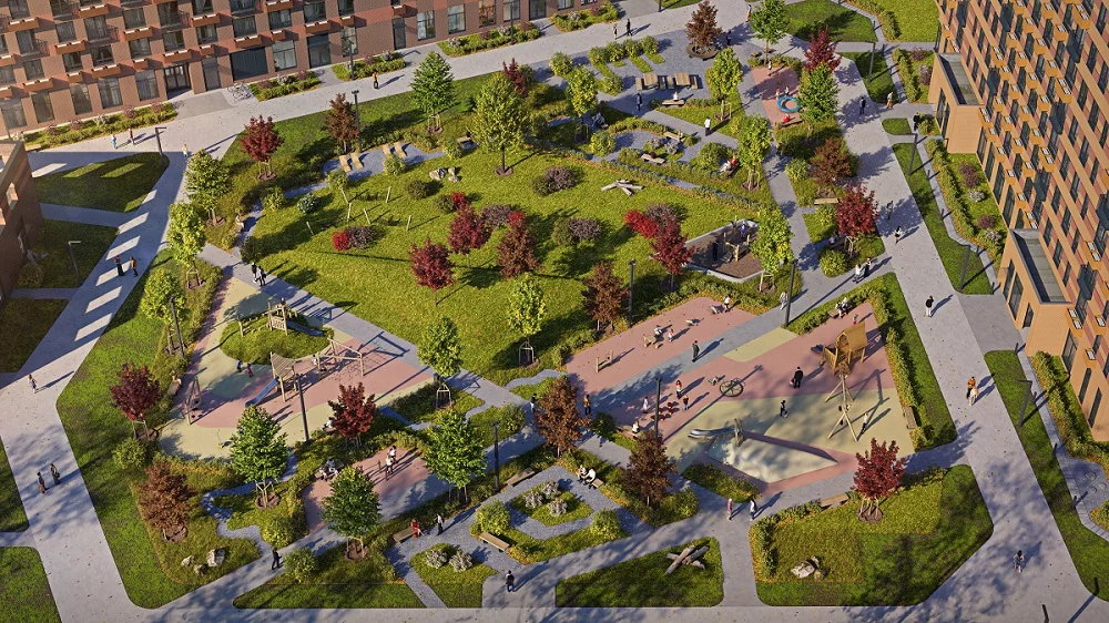 ПИК объединит 4 строящихся проекта в единый жилой 